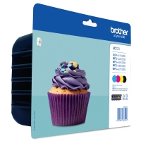 Brother LC-123 Pack ahorro 4 cartuchos de tinta (original) LC-123VALBP LC123VALBP LC123VALBPDR 029110
