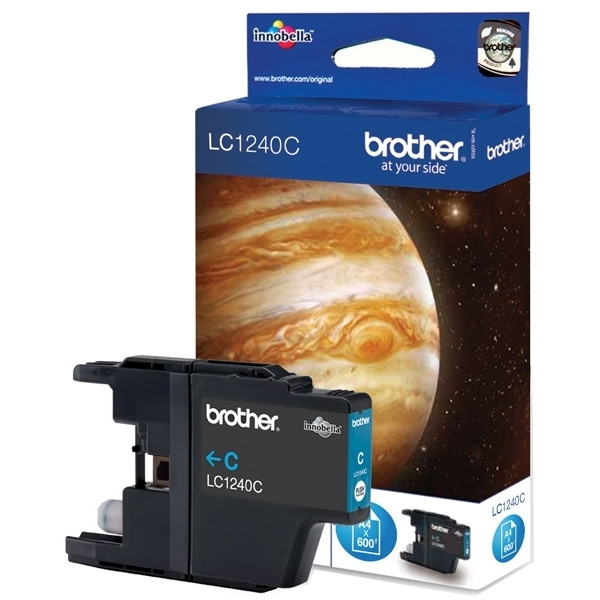 Brother LC-1240C cartucho de tinta cian (original) LC1240C 029044 - 1