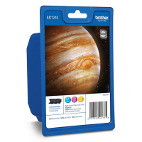 Brother LC-1240RBWBP Multipack de 3 cartuchos de tinta (original) LC-1240RBWBP LC1240RBWBP LC1240RBWBPDR 029055