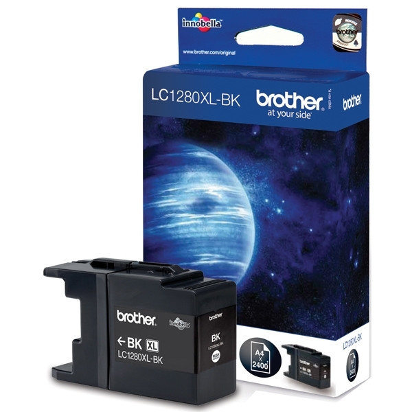 Brother LC-1280XLBK cartucho de tinta negro XL (original) LC1280XLBK 029056 - 1