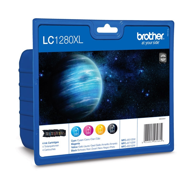 Brother LC-1280XL multipack 4 cartuchos (originales) LC-1280XLVALBP 029085 - 1