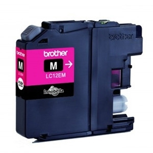 Brother LC-12EM cartucho de tinta magenta (original) LC12EM 028938 - 1