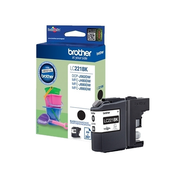 Brother LC-221BK cartucho de tinta negro XL (original) – imagen 4