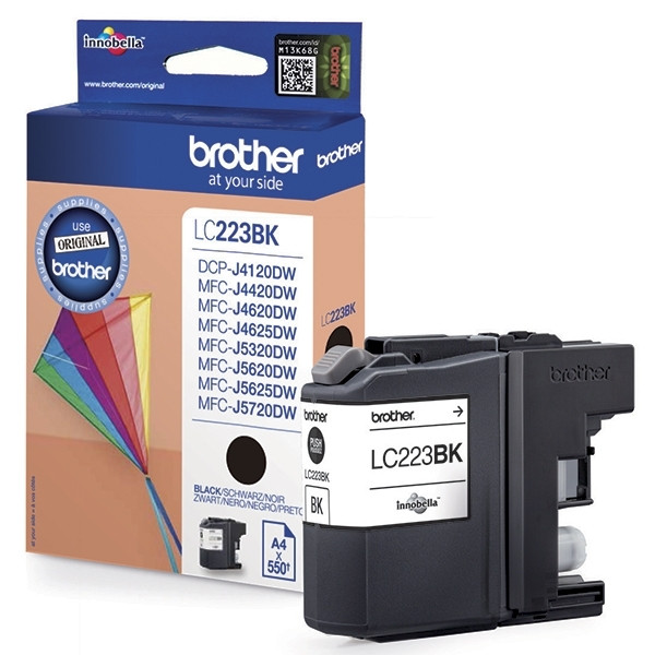 Brother LC-223BK cartucho de tinta negro (original)