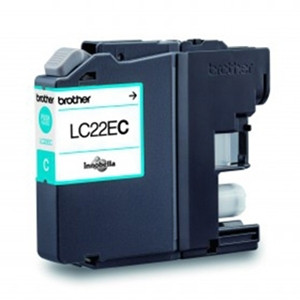 Brother LC-22EC cartucho de tinta cian (original) – imagen 2