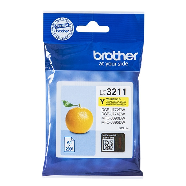 Brother LC-3211Y cartucho de tinta amarillo (original) – imagen 2