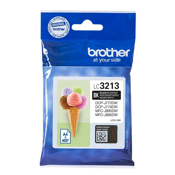 Brother LC-3213BK cartucho de tinta negro XL (original) LC3213BK 028486 - 1