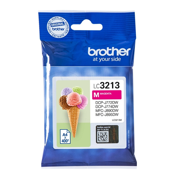 Brother LC-3213M Cartucho de tinta magenta XL (original) LC3213M 028490 - 1