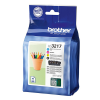 Brother LC-3217 Pack ahorro 4 cartuchos (originales) LC-3217VAL LC3217VAL 028504