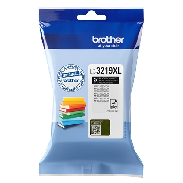 Brother LC-3219XL BK cartucho de tinta negro XL (original) LC3219XLBK 028908 - 1