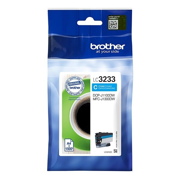 Brother LC-3233C cartucho de tinta cian (original) LC3233C 051204 - 1