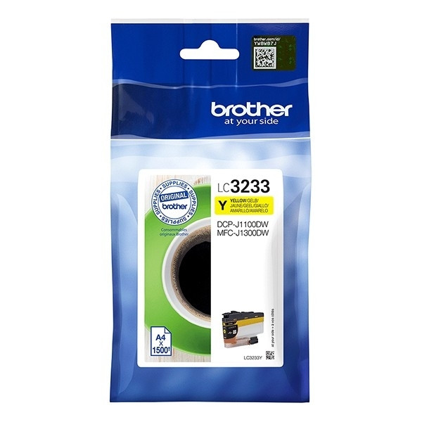 Brother LC-3233Y cartucho de tinta amarillo (original) LC3233Y 051208 - 1