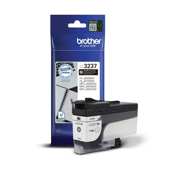 Brother LC-3237BK cartucho de tinta negro (original) LC3237BK 051210 - 1