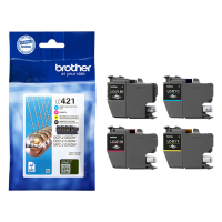 Brother LC-421VAL multipack 4 cartuchos de tinta (original) LC-421VAL 051292