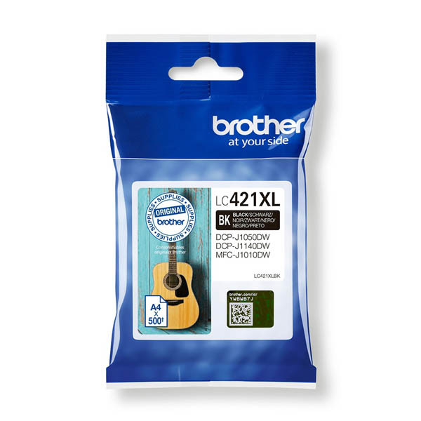 Brother LC-421XLBK Cartucho de tinta negro XL (original) – imagen 3