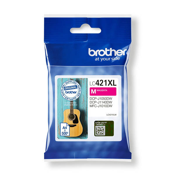 Brother LC-421XLM Cartucho de tinta magenta de alta capacidad  (original) – imagen 3
