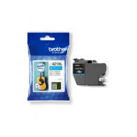 Brother LC-421XL C Cartucho de tinta cian XL  (original) LC-421XLC 904250