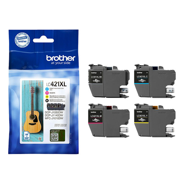 Brother LC-421XL multipack 4 cartuchos de tinta (originales) – imagen 2