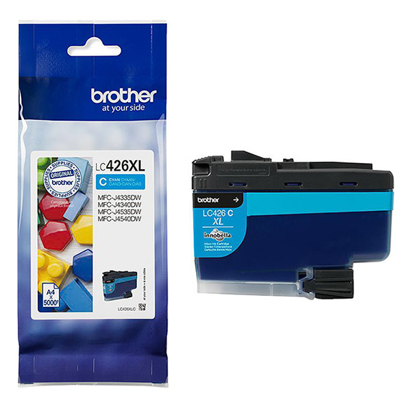 Brother LC-426XLC cartucho de tinta cian XL (original) LC426XLC 051276 - 1