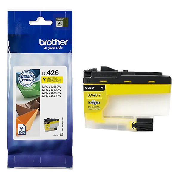 Brother LC-426Y cartucho de tinta amarillo (original) – imagen 2