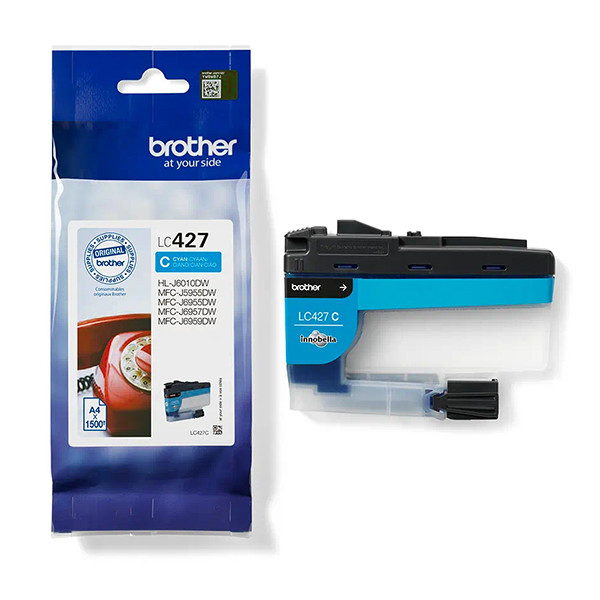 Brother LC-427C cartucho de tinta cian (original) LC427C 051336 - 1