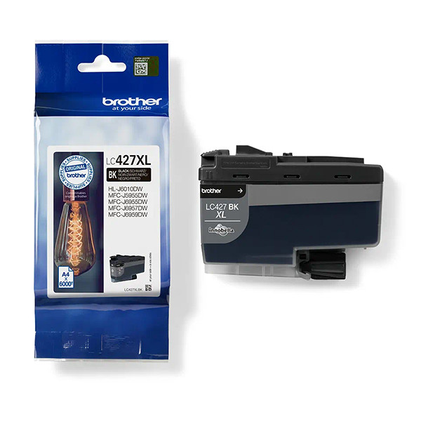Brother LC-427XLBK cartucho de tinta negra de XL (original) – imagen 2