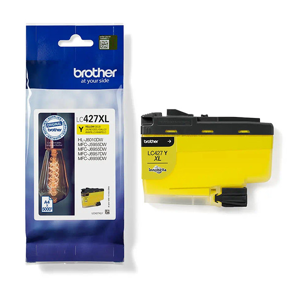 Brother LC-427XLY cartucho de tinta amarilla XL (original) 051348 - 1