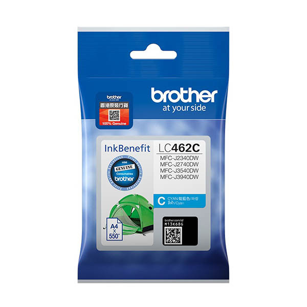Brother LC-462C cartucho de tinta cian (original)