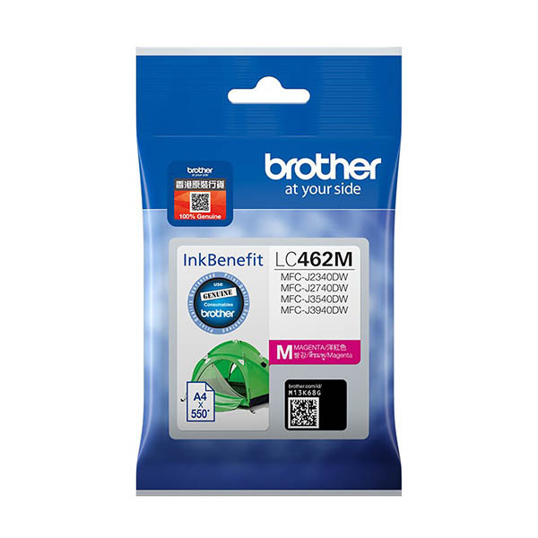 Brother LC-462M cartucho de tinta magenta (original)