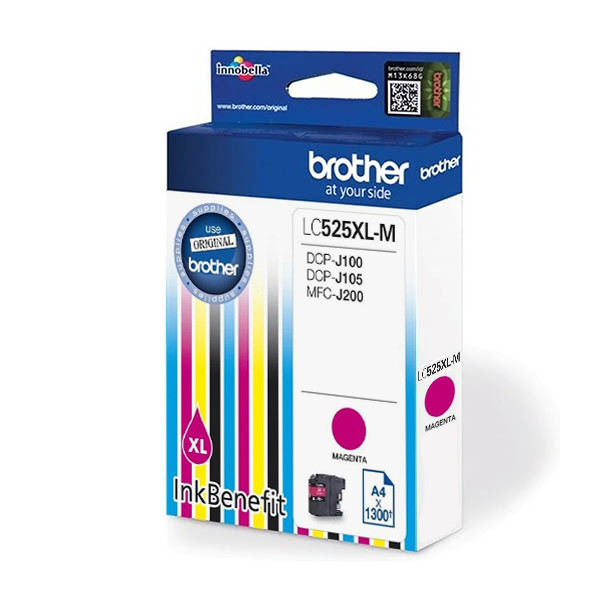Brother LC525XLM cartucho de tinta Original Alto rendimiento (XL) Magenta