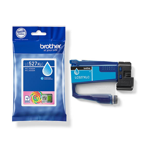 Brother LC-527XLC cartucho de tinta cian XL (original) – imagen 2
