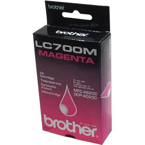 Brother LC-700M cartucho de tinta magenta (original) LC700M 029010 - 1