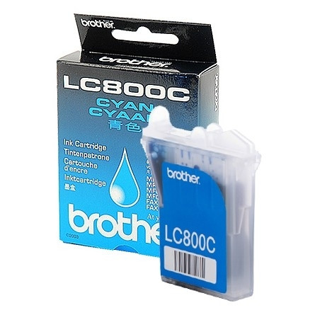 Brother LC-800C Cartucho de tinta cian (original) LC800C 028370 - 1