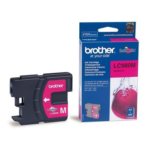 Brother LC-980M cartucho de tinta magenta (original) LC980M 900735 - 1