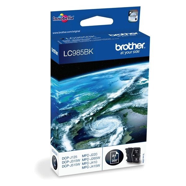 Brother LC-985BK cartucho de tinta negro (original) LC985BK 028324 - 1