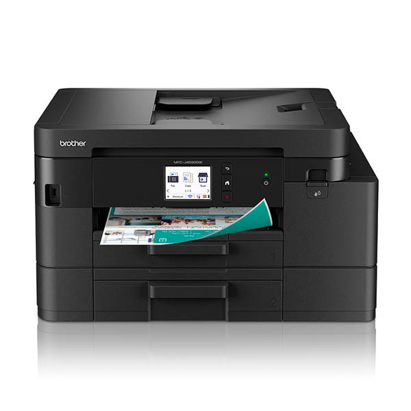 Impresora multifunción tinta - Brother MFC-J4550DW, Impresión doble cara, a Color, Wi-Fi, Bandeja 400 Hojas, Negro – imagen 5