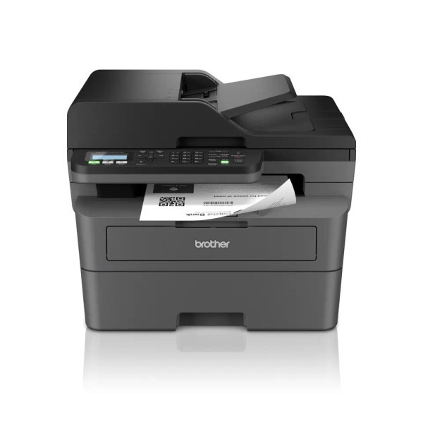 Brother MFC-L2827DW Impresora láser A4 todo en uno blanco y negro con WiFi (4 en 1)