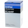 Brother PC-104RF 4 Rollos entintados (original) 029985 - 1