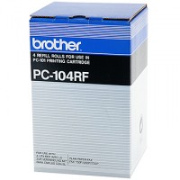 Brother PC-104RF 4 Rollos entintados (original) PC104RF 029985