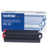 Brother PC-70 rollo entintado negro (original) 029850 - 1