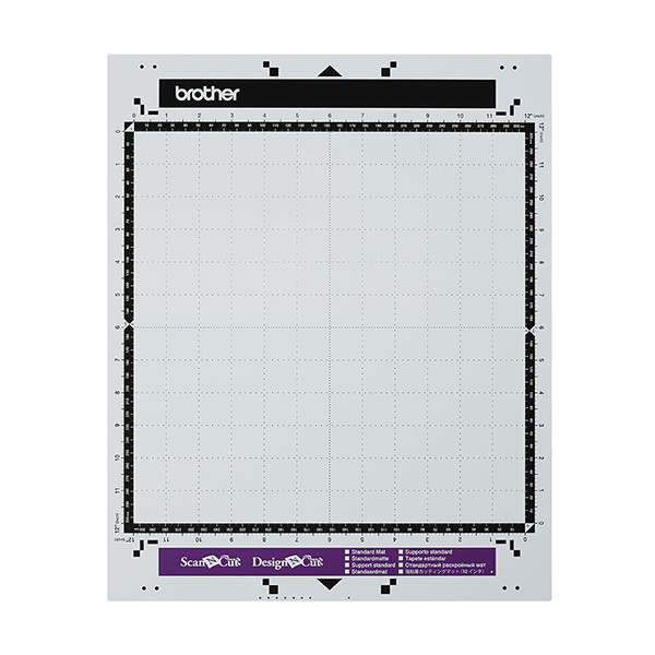 Brother ScanNCut Alfombrilla de corte adhesiva estándar para CM300 (305 x 305 mm) 406503 - 1
