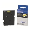 Brother TC-691 cinta negro sobre amarillo 9 mm (original) 088858 - 1
