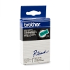 Brother TC-701 cinta negro sobre verde 12 mm (original) 088860 - 1
