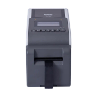 Brother TD-2D Impresora de etiquetas con USB, Ethernet, Bluetooth, WiFi y pantalla LCD TD-2350DFC203 833452