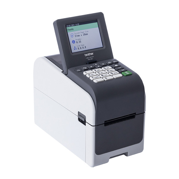 Brother TD-2D Impresora de etiquetas con USB, Ethernet, Bluetooth, WiFi y pantalla táctil TD-2350DSA203 833451 - 3