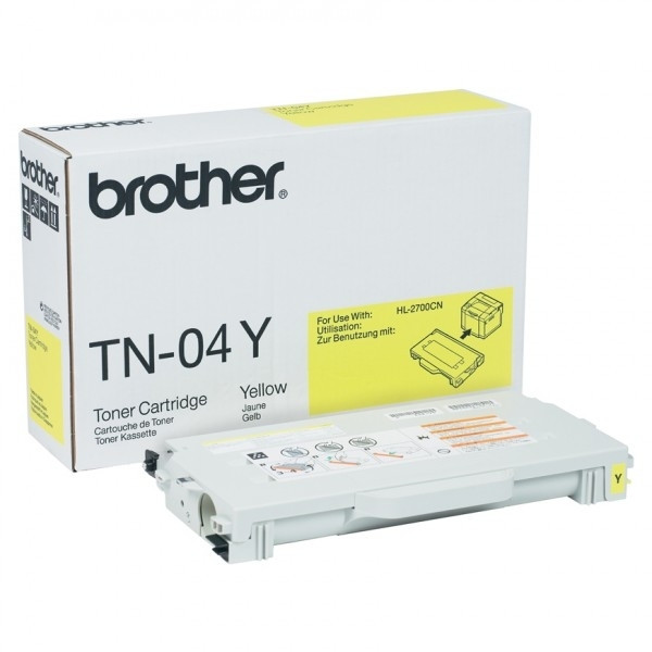 Brother TN-04Y toner amarillo (original) – imagen 2