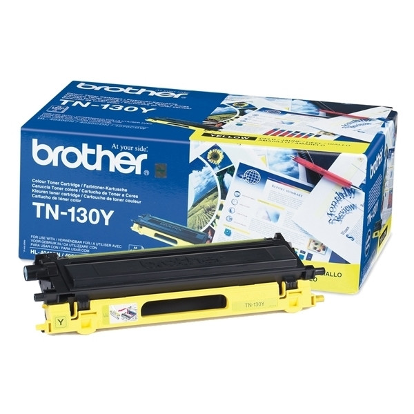 Brother TN-130Y toner amarillo (original) TN130Y 029260 - 1