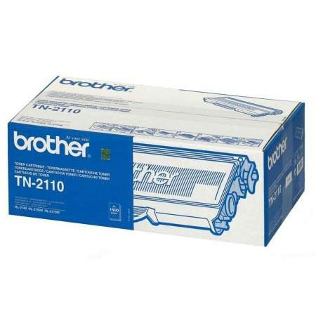 Brother TN-2110 toner negro (original) TN2110 029395 - 1