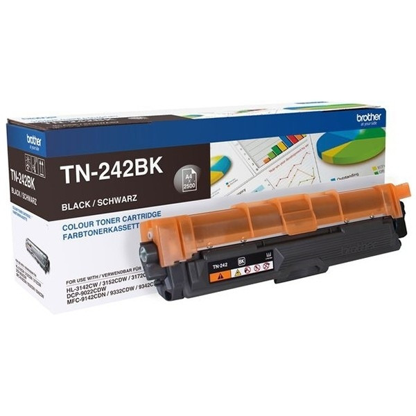 Brother TN-242BK toner negro (original) TN242BK 901734 - 1
