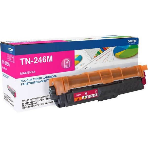 Brother TN-246M toner magenta XL (original) TN246M 051070 - 1